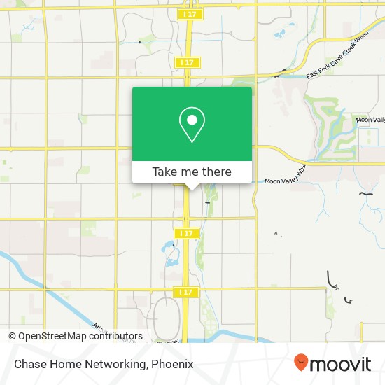 Mapa de Chase Home Networking