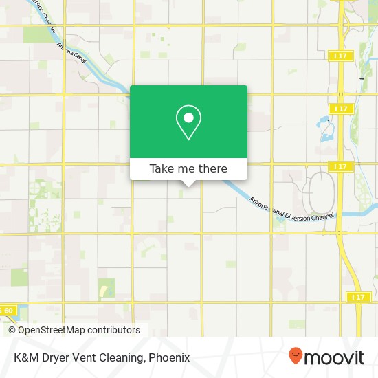 K&M Dryer Vent Cleaning map