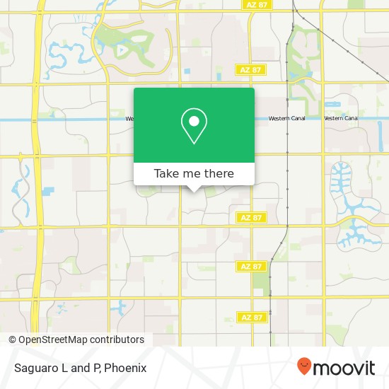 Saguaro L and P map