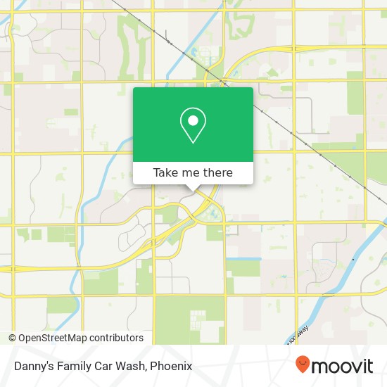 Danny's Family Car Wash map