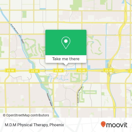 M.D.M Physical Therapy map