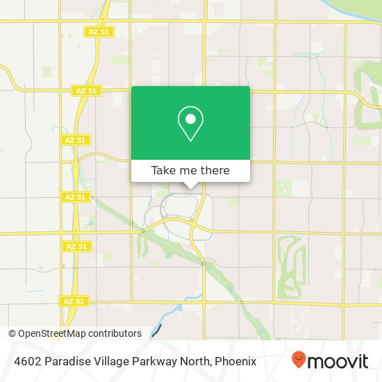 4602 Paradise Village Parkway North map