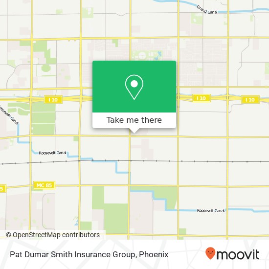 Pat Dumar Smith Insurance Group map