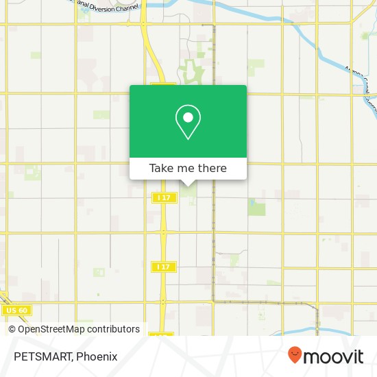 PETSMART map