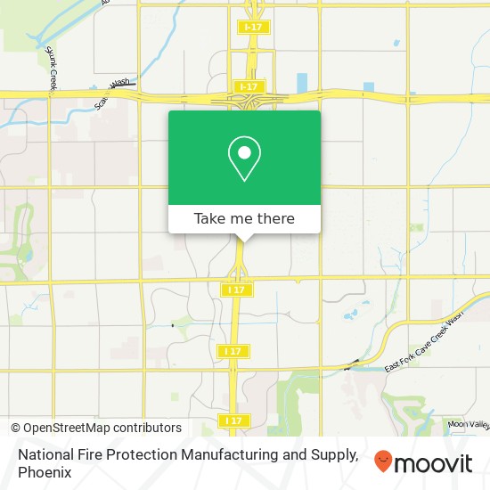 National Fire Protection Manufacturing and Supply map