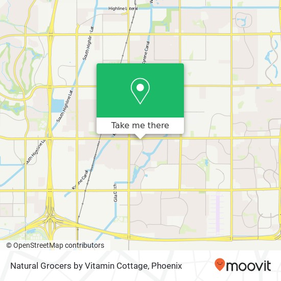 Natural Grocers by Vitamin Cottage map