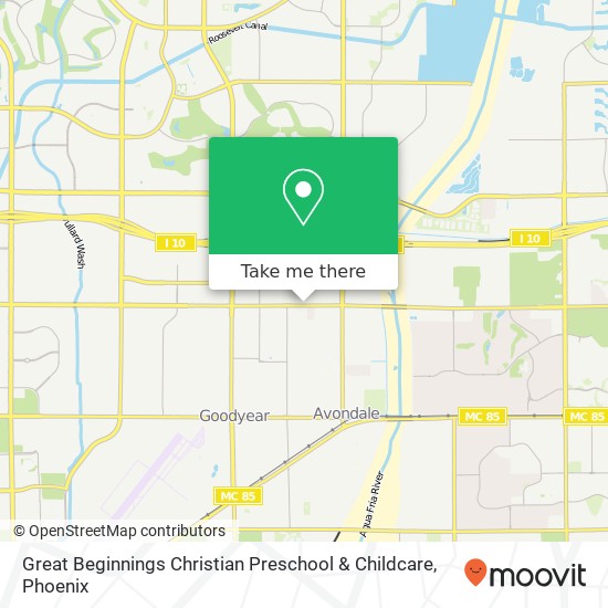 Great Beginnings Christian Preschool & Childcare map