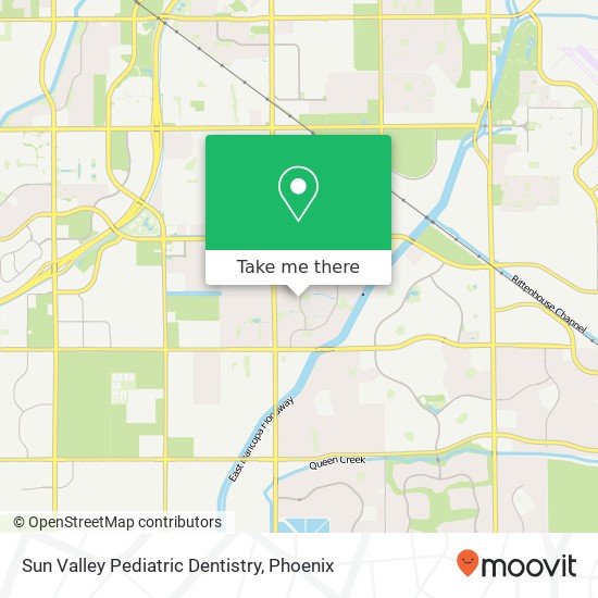 Sun Valley Pediatric Dentistry map