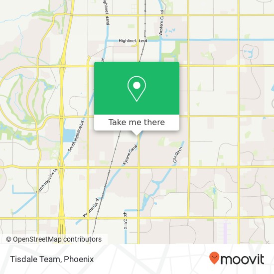 Tisdale Team map