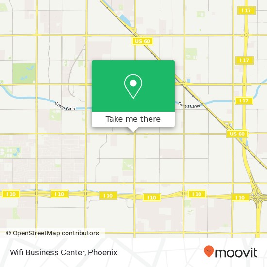 Wifi Business Center map