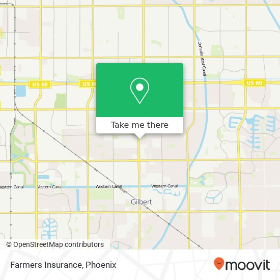 Farmers Insurance map