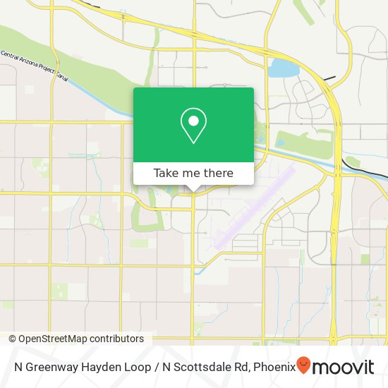 N Greenway Hayden Loop / N Scottsdale Rd map