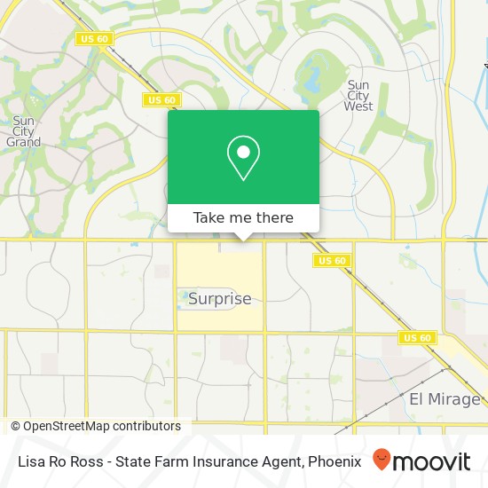 Lisa Ro Ross - State Farm Insurance Agent map