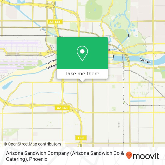 Mapa de Arizona Sandwich Company (Arizona Sandwich Co & Catering)