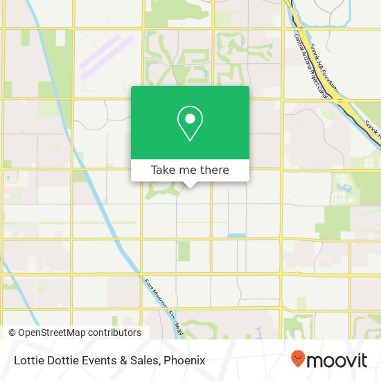Lottie Dottie Events & Sales map