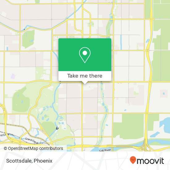 Mapa de Scottsdale
