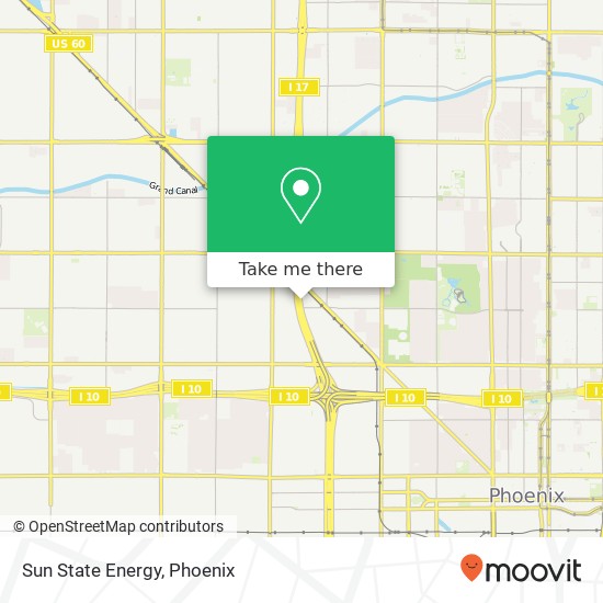 Sun State Energy map