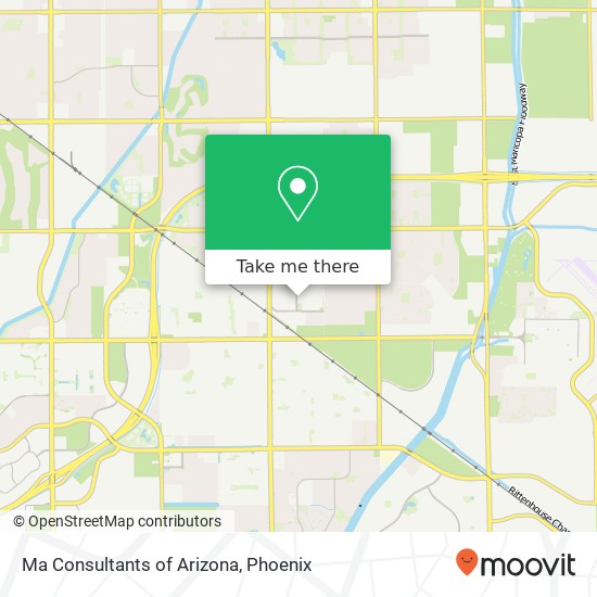Ma Consultants of Arizona map