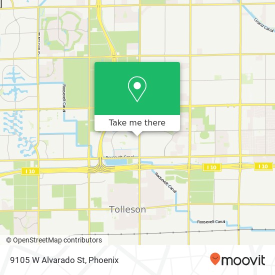 9105 W Alvarado St map