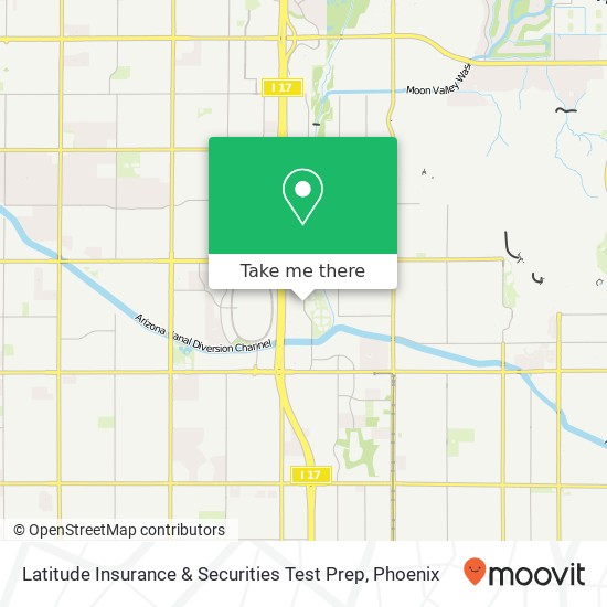 Latitude Insurance & Securities Test Prep map