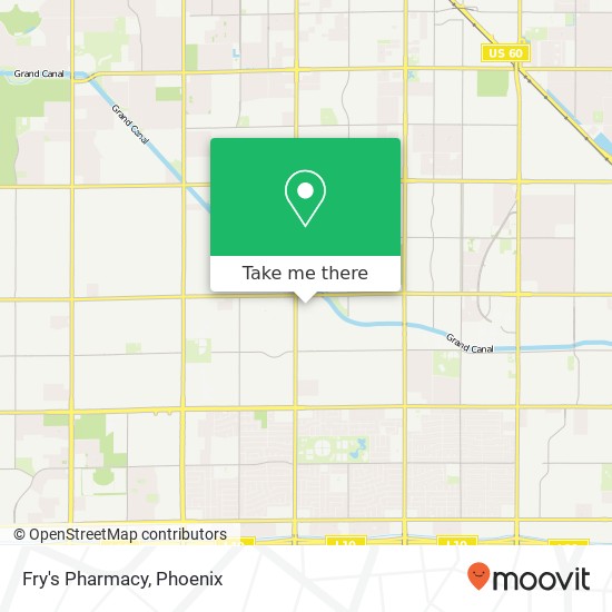 Mapa de Fry's Pharmacy