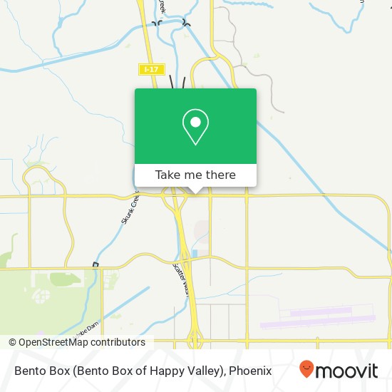Mapa de Bento Box (Bento Box of Happy Valley)