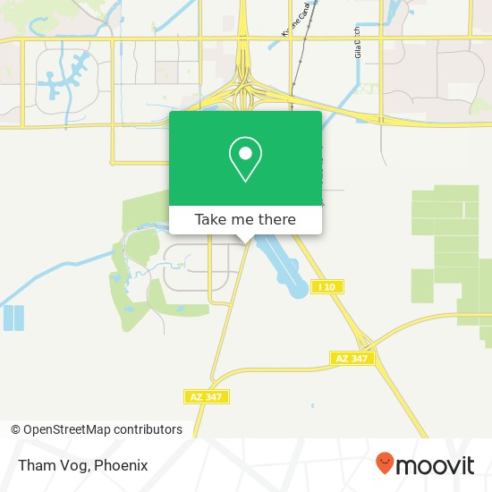 Mapa de Tham Vog