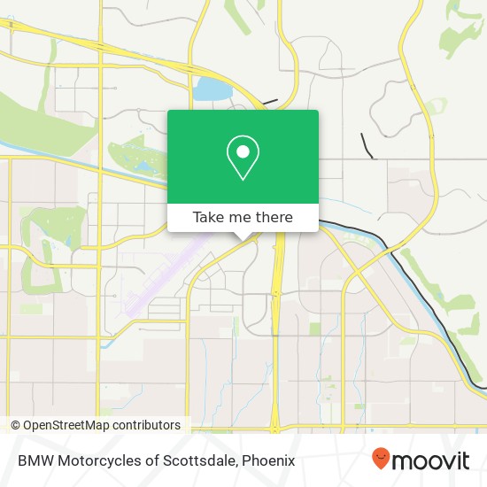 Mapa de BMW Motorcycles of Scottsdale