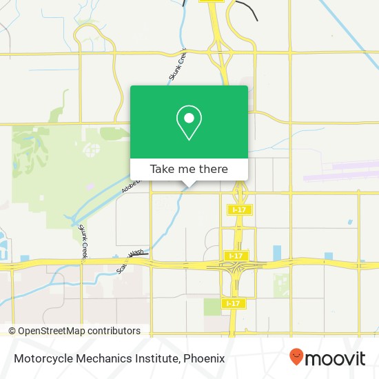 Motorcycle Mechanics Institute map