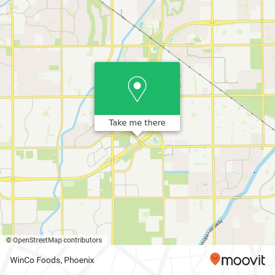 WinCo Foods map