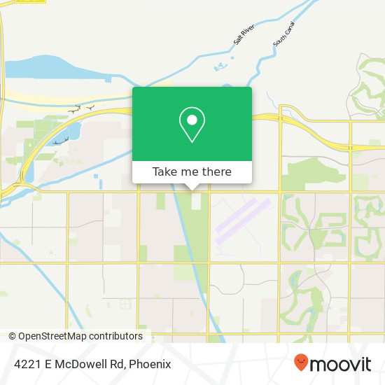 4221 E McDowell Rd map
