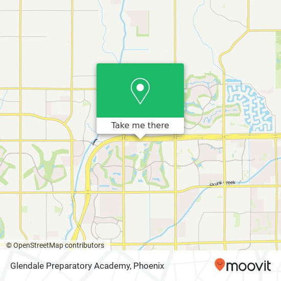 Glendale Preparatory Academy map