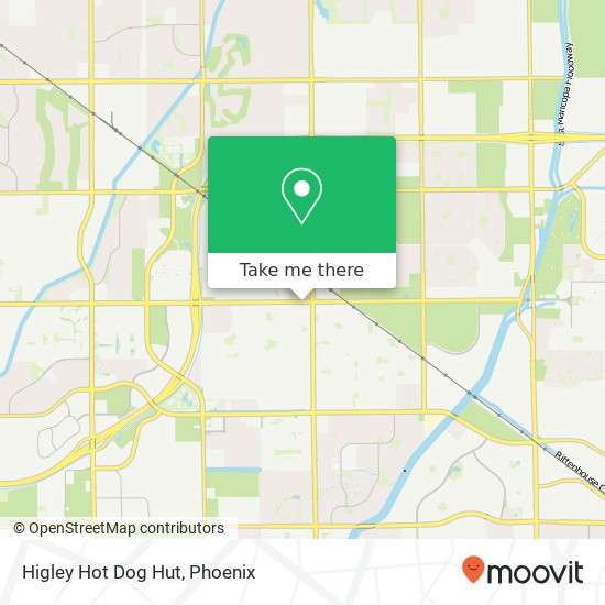 Mapa de Higley Hot Dog Hut