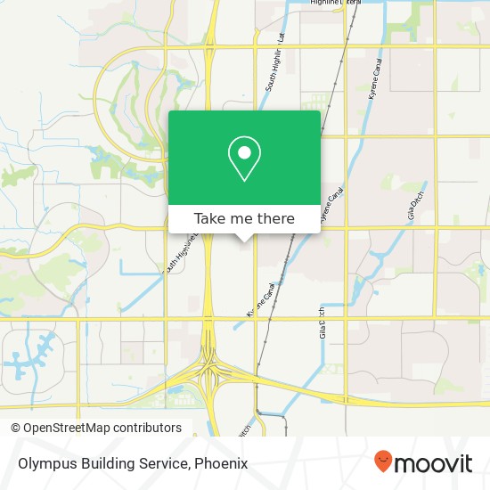Olympus Building Service map