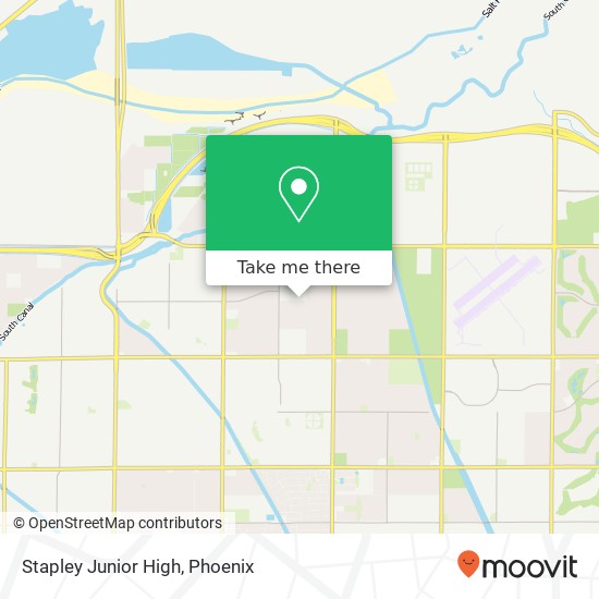 Stapley Junior High map