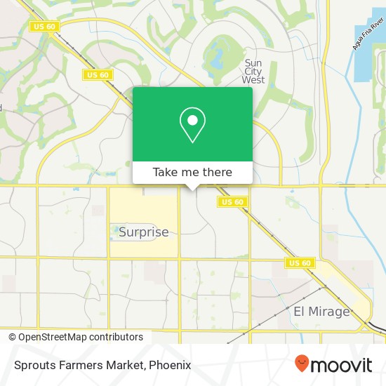 Mapa de Sprouts Farmers Market