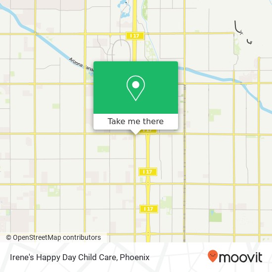 Mapa de Irene's Happy Day Child Care