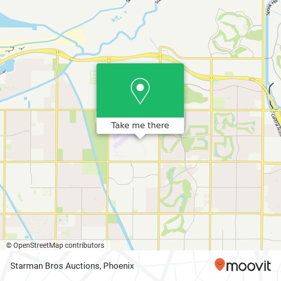 Starman Bros Auctions map