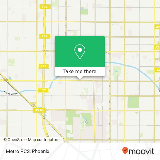 Metro PCS map