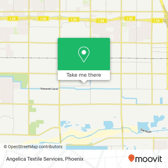 Mapa de Angelica Textile Services