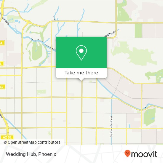 Wedding Hub map