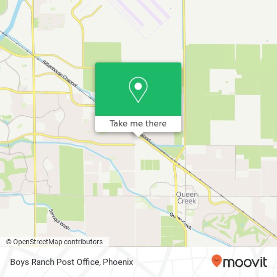 Mapa de Boys Ranch Post Office