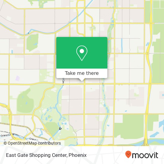 Mapa de East Gate Shopping Center
