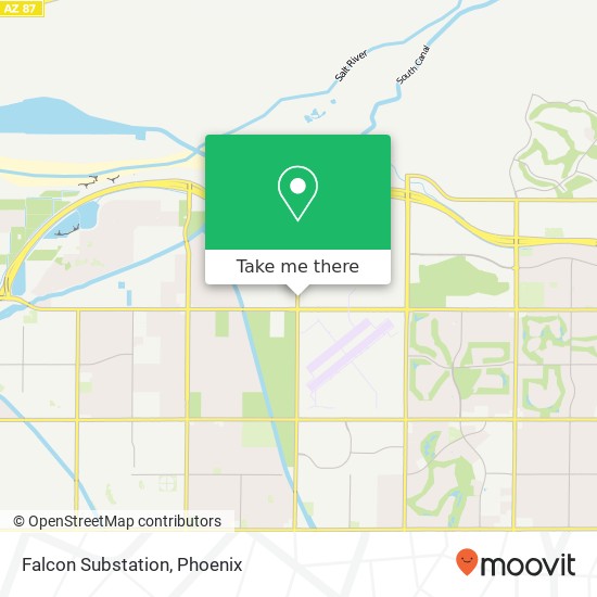 Falcon Substation map