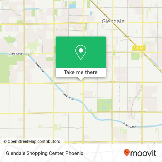 Glendale Shopping Center map