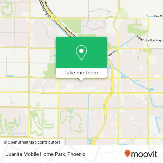 Juanita Mobile Home Park map