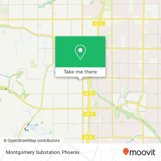 Mapa de Montgomery Substation