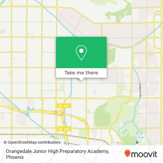 Orangedale Junior High Preparatory Academy map