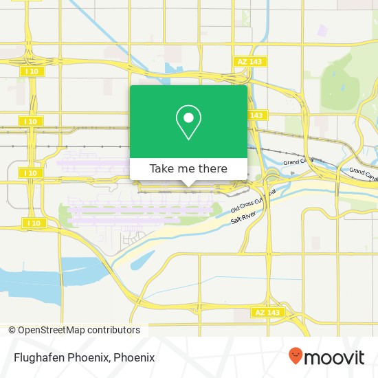 Mapa de Flughafen Phoenix