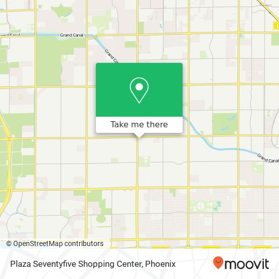 Mapa de Plaza Seventyfive Shopping Center